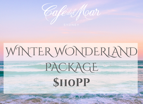 Winter Wonderland Cocktail Package from $110pp at Café del Mar Sydney